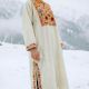 Handmade Kashmiri Wool Kurta with Floral Embroidery